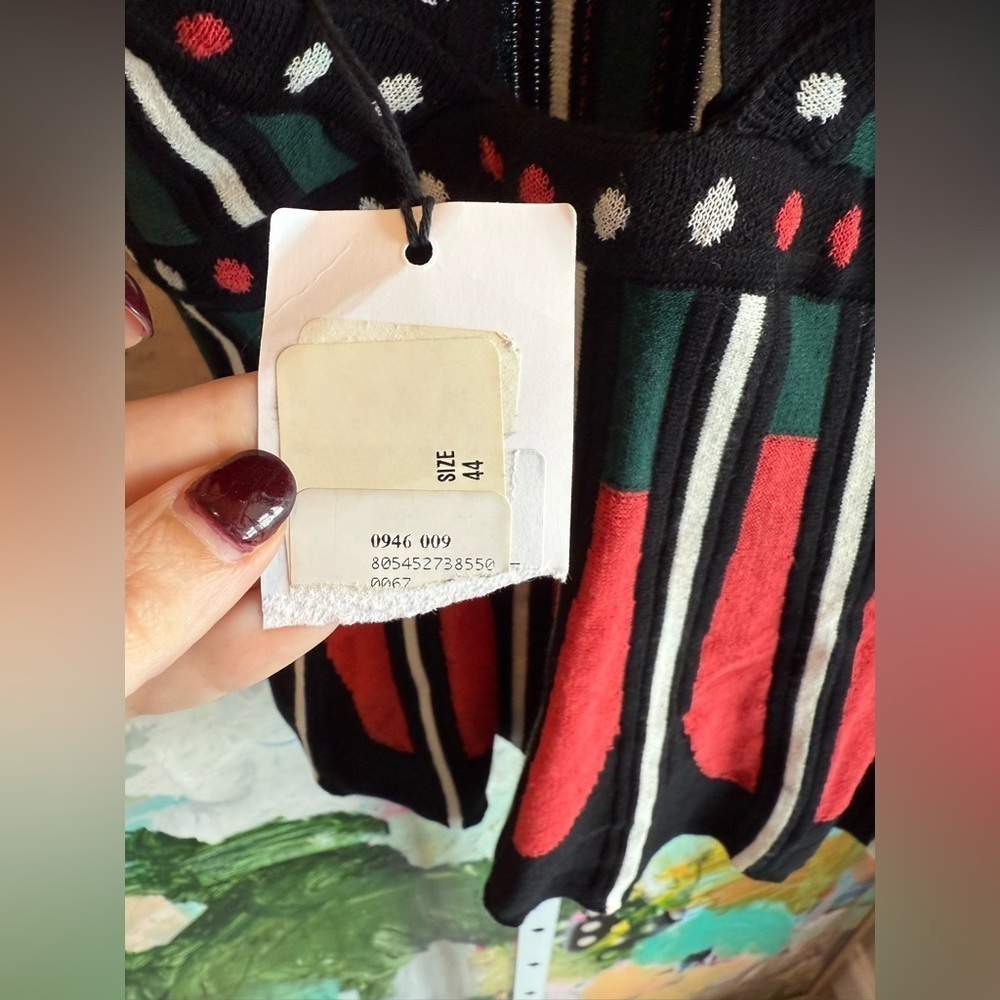 Missoni Black and Pink Striped Top - Picture 5 of 9